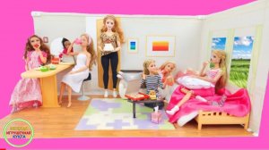 ОСОБНЯК ДЛЯ КУКОЛ/ СКЛАДНОЙ КУКОЛЬНЫЙ ДОМИК