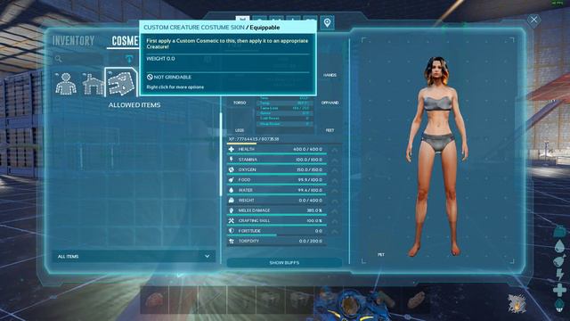 ARK  Survival Ascended: How to use new Cosmetic Skins!