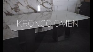 Обеденный стол из керамогранита Kronco Omen
