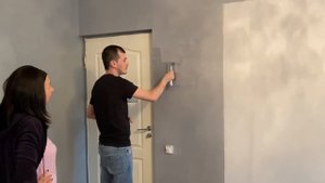 Ремонт. Краска. Декоративная штукатурка. Красим стены.