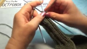 #451 ОЧЕНЬ ПРОСТЫЕ ТАПОЧКИ СПИЦАМИ ДЛЯ НАЧИНАЮЩИХ. МАСТЕР КЛАСС.