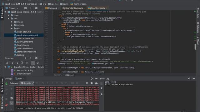 Spark 2 4 0 SparkEnv源码分析 смотреть онлайн
