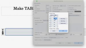 Make TABS With Alternate Tunings In Musescore 4