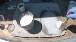 Самопальный кварц-грунт (бетон-контакт) за 250 рублей  5 литров .