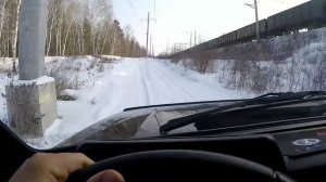 ЗИМОЙ НА НИВЕ,МОРОЗ МИНУС 40  А В НИВЕ ТЕПЛО