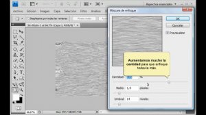 Photoshop CS4. Ejercicio: Crear una superficie de madera.