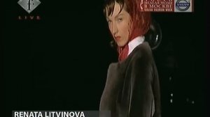 Рената Литвинова для Selvaggio на Volvo Fashion Week в Москве