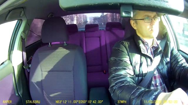 Видеорегистратор TrendVision Twins - дневная съёмка, FullHD, тыловая камера смотреть онлайн