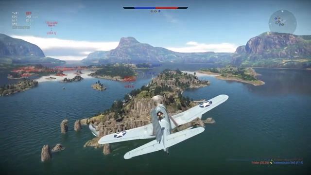 War Thunder_boat gameplay (early tier American 2) смотреть онлайн