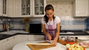 Штрудли с мясом и картошкой по-немецки\Strudel