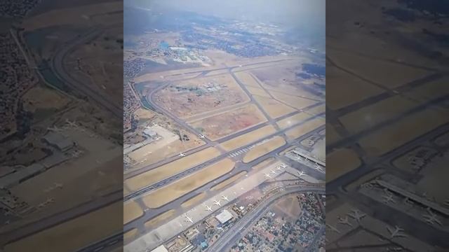 OR Tambo International Airport from above