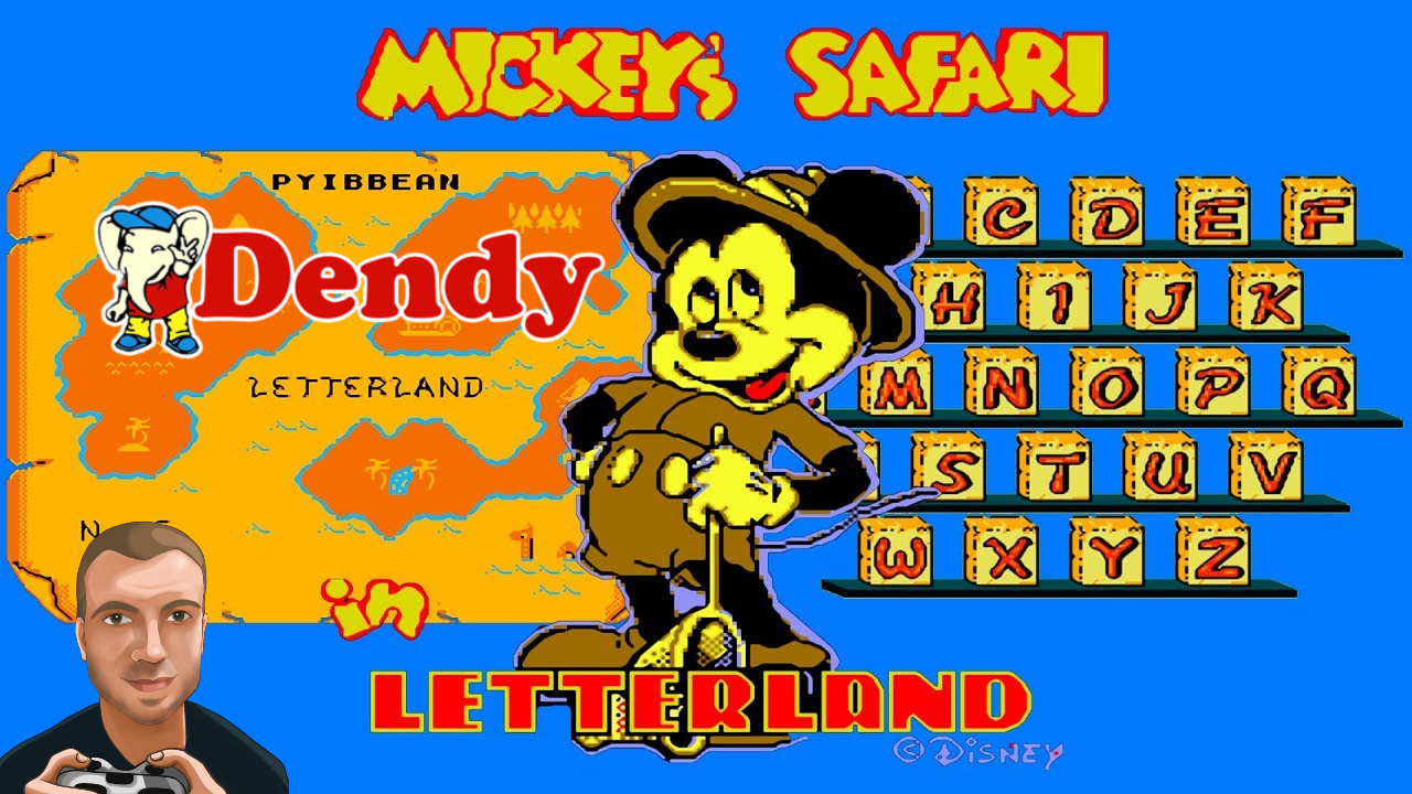 Mickey's safari in Letterland | NES