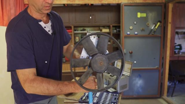 Как сделать мощный, напольный вентилятор в мастерскую. Вентилятор 12 вольт. смотреть онлайн