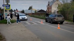 В Барнауле водитель насмерть сбил ребёнка на пешеходном переходе и сбежал