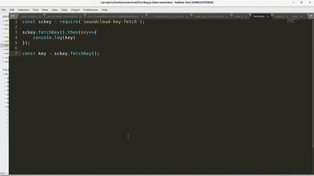 Learn how to fetch and test Soundcloud API key using Node JS (in 5 minutes)