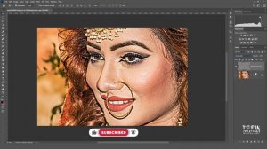 Smooth Skin Retouching in 30 Second in Photoshop - Tofin Creations l Retouching l Free Action File