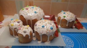 Воздушные пасхальные куличи!!!