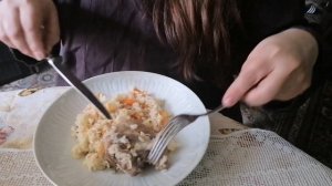 Готовлю плов с индейкой. Секреты плова.