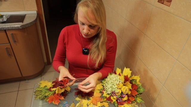 Цветы из листьев смотреть онлайн