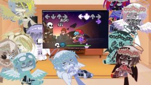 Au Sanses React to Friday night funkin mod X Event