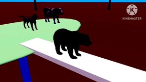 paint animals cow tiger Lione gorilla fountain cross animals