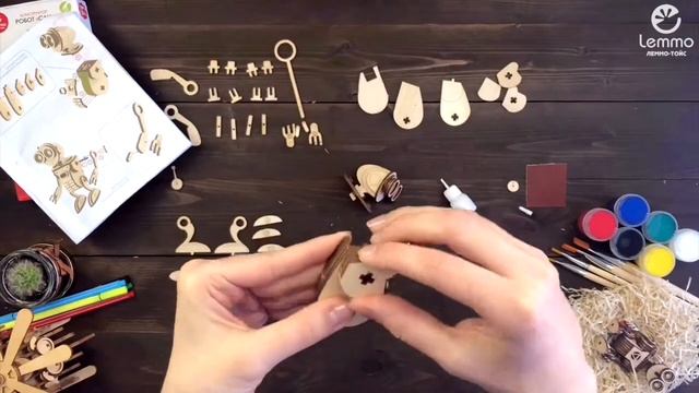 Как собрать Робот "САН" lemmo-toys смотреть онлайн