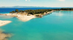Kassandra | Halkidiki | Possidi Beach | Port Glarokavor Lagoon | 4K Drone Shots | Greece