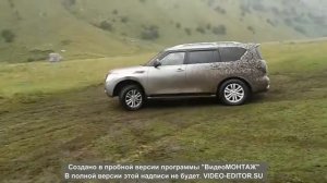 NISSAN PATROL Y62 DRIFT/ДРИФТ НА НИССАН ПАТРОЛ.