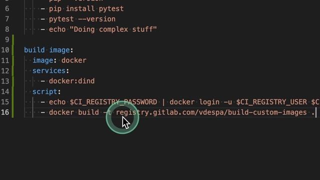 Build & Use Custom Docker images in your GitLab CI/CD pipeline