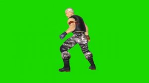 Bryan standing dive forward animated right chroma