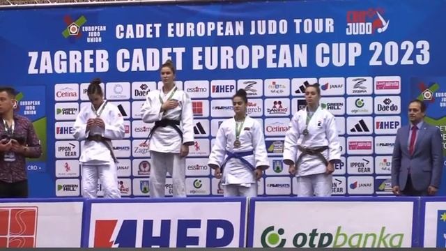 Учасниця проєкту Olympic Dreams здобула золото на Кубку Європи з дзюдо в Хорватії