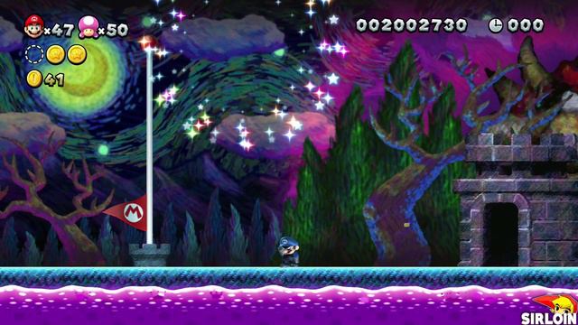 New Super Mario U Deluxe- 2 Player Co-Op - #15 смотреть онлайн