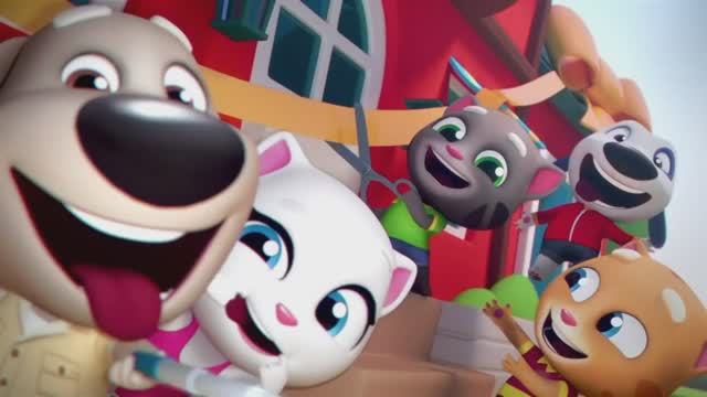 ОЛИМПИАДА ГОВОРЯЩЕГО ТОМА 2. Ежедневные конкурсы (Talking Tom Gold Run) смотреть онлайн