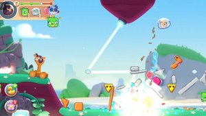 angry birds journey level 56 live game play | angry birds games live play | Birds games live play