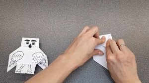 СОВА из бумаги / Оригами СОВА / OWL made of paper / Origami OWL