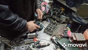 Hammer FR2710 кромочный фрезер.  Ставим якорь от Makita RT0700