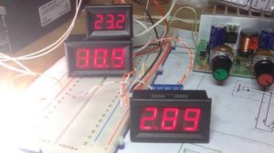 Амперметр и вольтметр цифровые постоянного тока