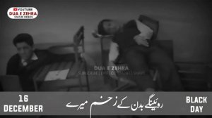 Main Khuda Ko Bataunga | Amjad Baltistani | Black Day Status | 16 December Status