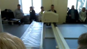 Работа раскройного комплекса