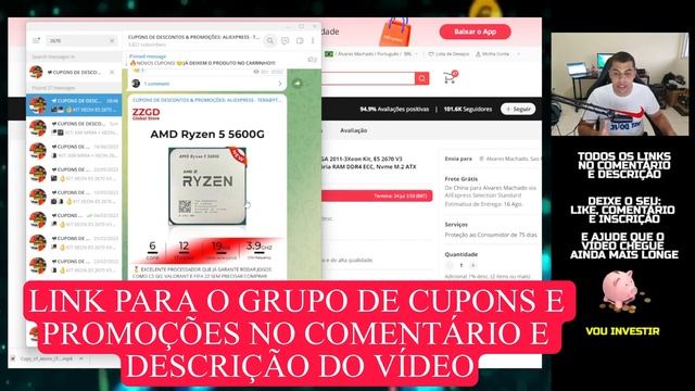 XEON E5 2670 V3 NÃO VALE A PENA | É ISSO MESMO | NÃO COMPRE O 2670 V3! смотреть онлайн