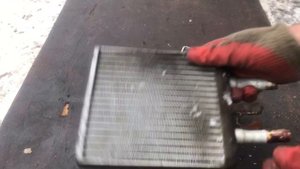 Вскрыли радиатор печки после некачественного антифриза хендай акцент