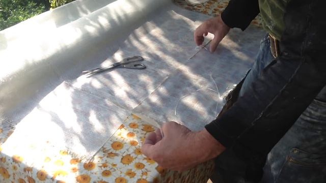 Подготовка стеклоткани к работе смотреть онлайн