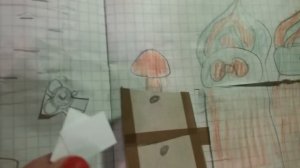 Мой домик в тетради для бумажных кукол!1 часть