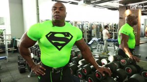 Toney Freeman. Biceps and triceps workout.