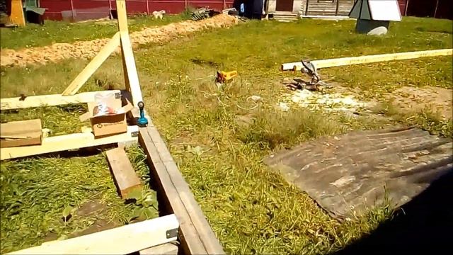 Как строим сеновал своими руками, обзор) смотреть онлайн