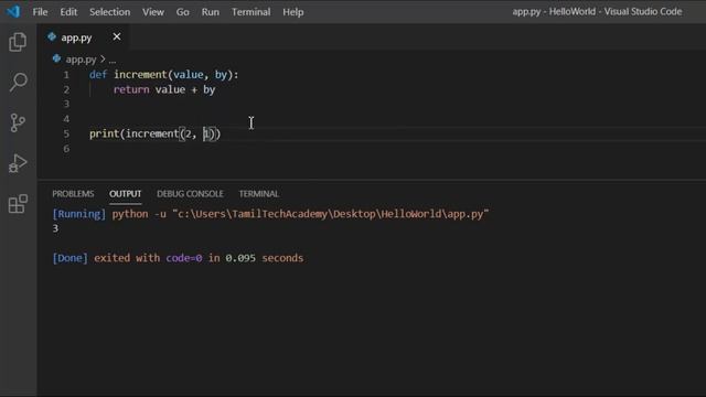 Keyword Arguments | Python Tutorial - Python for Beginners [Full Course] in Tamil