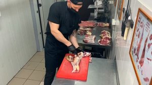 Разделка туши барана