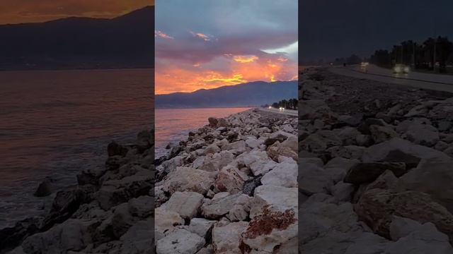 Невероятный закат в Кумлудже. Провинция Анталия, Турция ?? #shorts смотреть онлайн