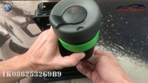 1K0862532G9B9 Подстаканник задний VW Golf 5, 6, Jetta 5C, 1K, EOS