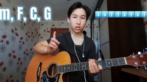 Гитарада оңай разбор | Khalif - Утопай